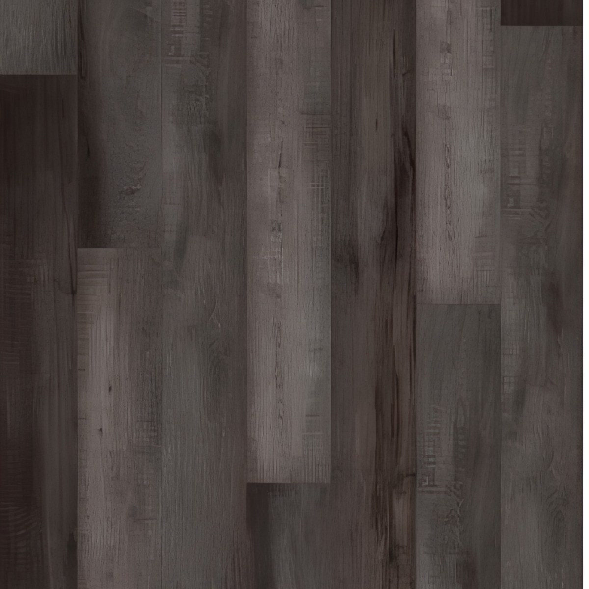 Co-Peaks Plank-material-Black Burn Peaks Collection – Black Burn Luxury Vinyl Plank - Image 1