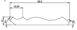 Crown – 1/2" x 3-1/2" x 12' (inch) - Image 3