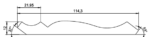 Crown – 1/2" x 4-1/2" x 12' (inch) - Image 3