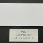 Square – 1/2" x 5-1/2" x 12' (inch)