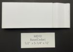 Base – 1/2" x 5-1/4" x 12' (inch)