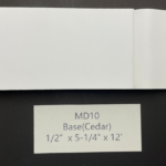 Base – 1/2" x 5-1/4" x 12' (inch)