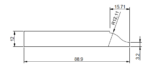 Base – 1/2"x 3-1/2" x 12' (inch) - Image 3
