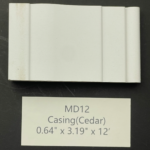 Casing – 0.64" x 3.19" x 12' (inch)