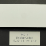 Shiplap – 17/32"x5-1/4" x 12' (inch)