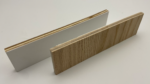 Stair Riser, Plywood (White/Oak, Reversable) – 0.34"x7-1/2"x48" (inch) - Image 2
